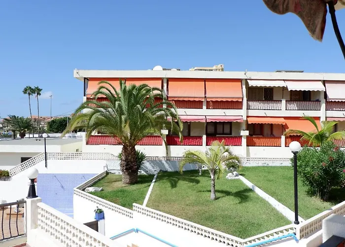 Vera Mar 9c - Primera Linea Con Parking Y Tv Sat Los Cristianos (Tenerife)